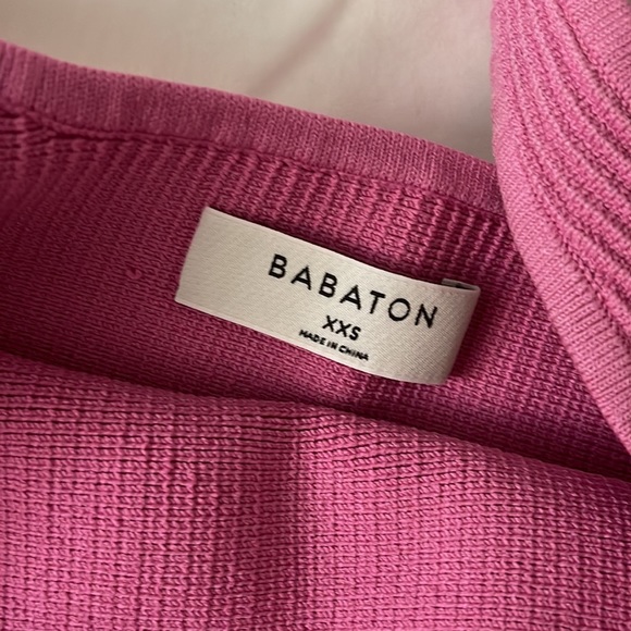 Aritzia Babaton Sculpt Knit Square Neck Tank Top - Picture 2 of 2